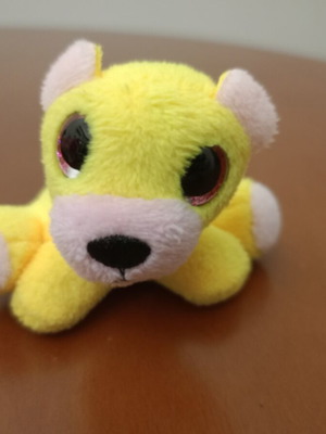 Ty Beanie Boos Yellow Leopard plush toy like new