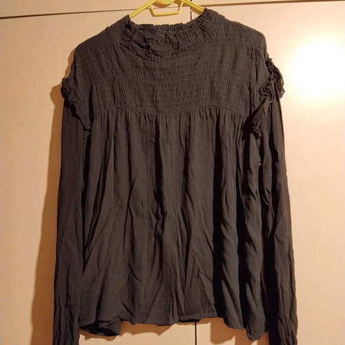 Shallow women's blouse like new, gray