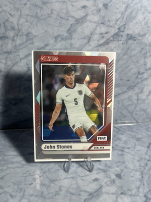 2024-25 Panini Donruss Soccer FIFA John Stones #57 Cubic Parallel England