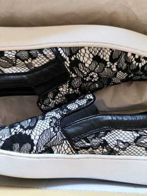 Michael Kors Philippa Slip-On Skate Παπούτσια Δαντέλα No38, Σαν Καινούργια