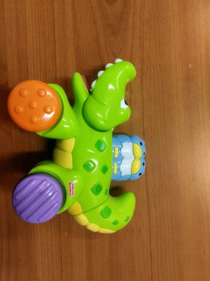 Fisher Price crocodile toy like new without battery