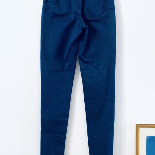 High-waisted pants Ioanna Kourbela new, blue, size S