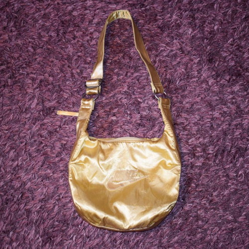 Nike Gold Bag used handbag