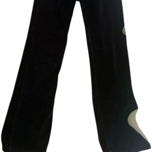 SugarFree basic velour pants, navy blue, size 164 cm, age 14