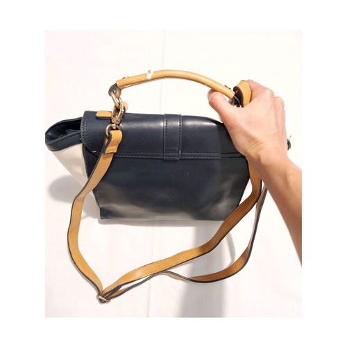 Achilleas Accessories crossbody bag used, navy-white striped