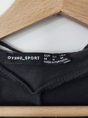 Oysho blouse like new, dark gray, size M