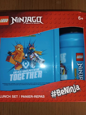 Νέο παιδικό σετ τάπερ και παγούρι Lego Ninjago