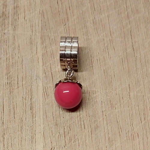 Folli Follie pendant like new, red color