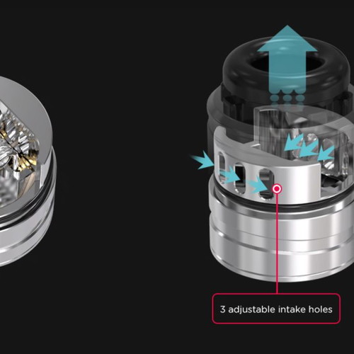 Vandy Vape Phobia V2 RDA 24mm new, black steel