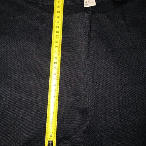 H&M black winter leggings XL used made of viscose
