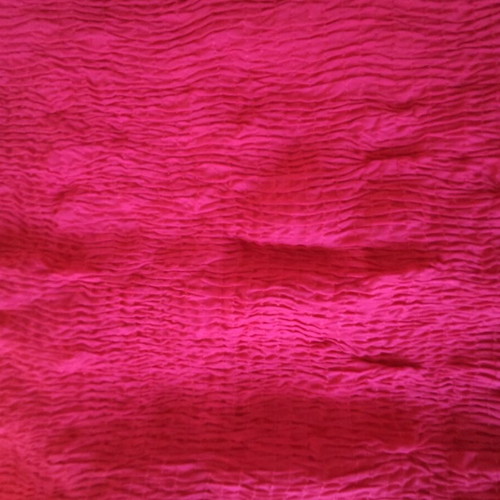 Regalinas fuchsia blouse with smocking like new