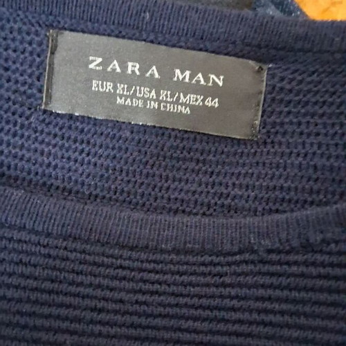 Zara blouse blue XL like new