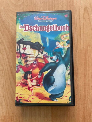Το βιβλίο της ζούγκλας VHS πρωτότυπη βιντεοκασέτα