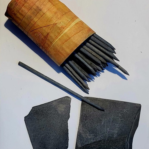 Prewar Greek Graphite Pencils like new, pack of 50