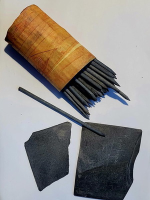 Prewar Greek Graphite Pencils like new, pack of 50