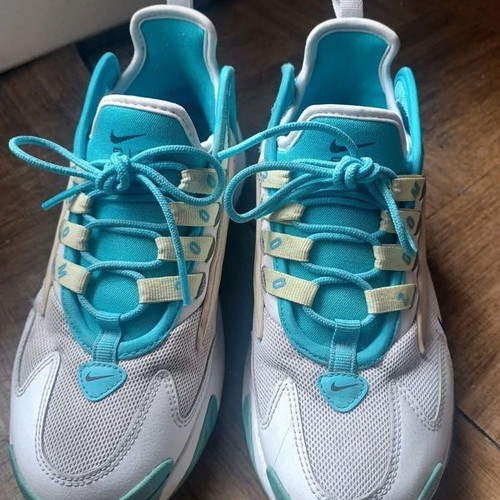 Nike Zoom 2k shoes used, EU37.5, white and blue