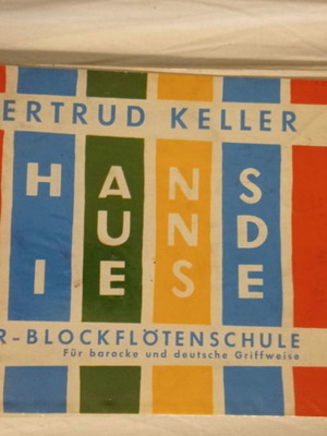 Hans und Liese music book used, Gertrud Keller