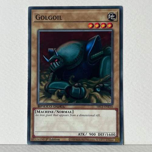 Golgoyle Yu-Gi-Oh card new