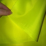 Yellow fabric roll