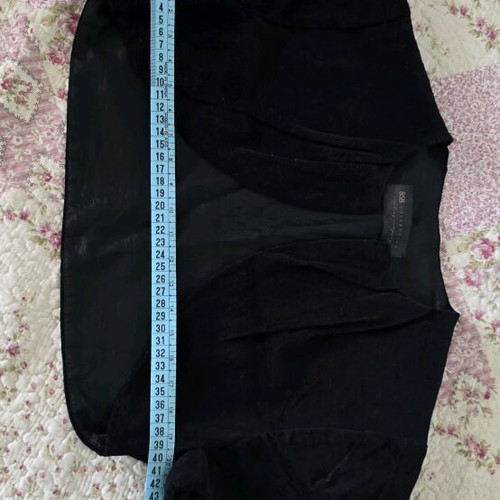 BSB velvet bolero black size medium new