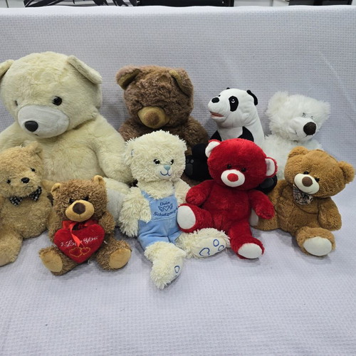 Set lot of plush teddy bears