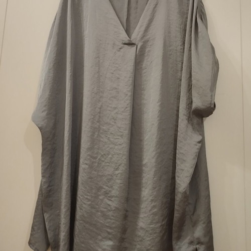 Blouse dress gray size 7XL like new