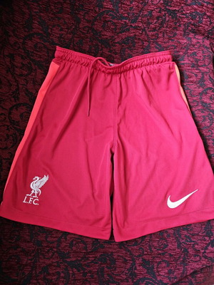 Παντελόνι κοντό Nike LFC σαν καινούργιο, κόκκινο/πορτοκαλί