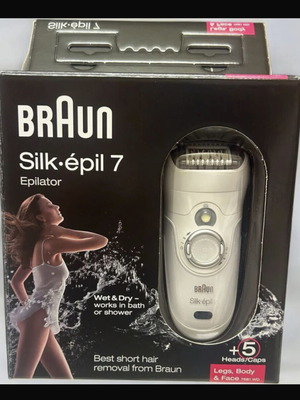 Braun Silk-epil SE7 epilator like new with Smart Light