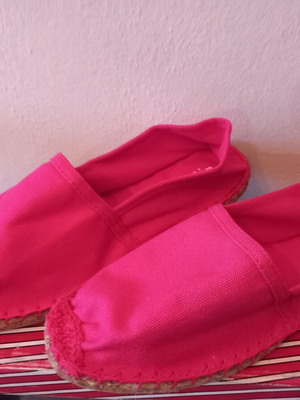 Adam's Shoes espadrilles pink sizes 36 and 37