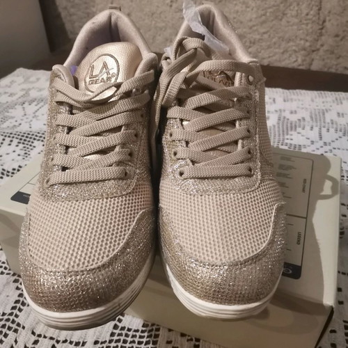 LA Gear anatomical shoe size 40 used, beige sports