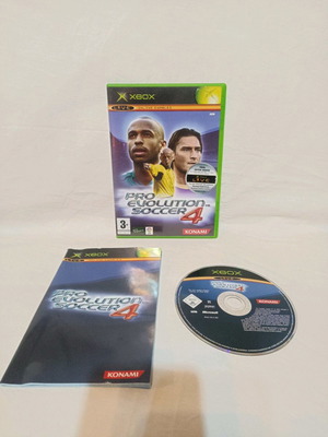Pro Evolution Soccer 4 Xbox used sports game