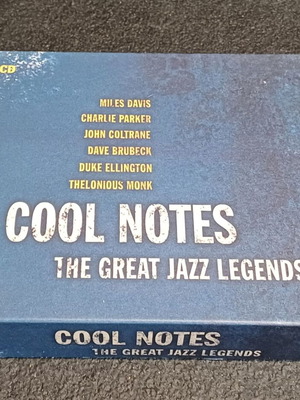Cool Notes The Great Jazz Legends 3 x CD used, jazz