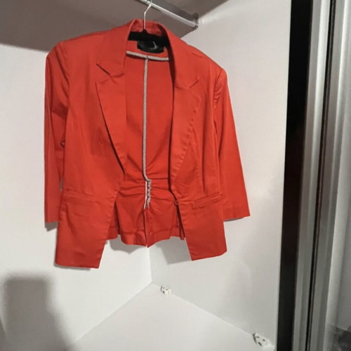 Short jacket BSB like new, red-orange, size S