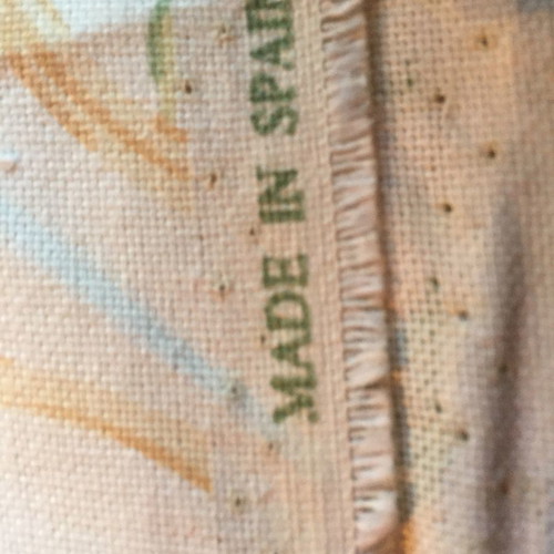 Roman curtain used, 1.45x1.40, high-quality fabric