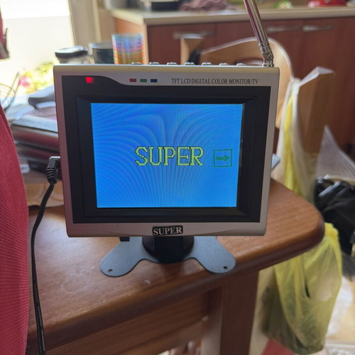 Portable LCD TVs and monitors used, pack of 3 with remotes and power supplies