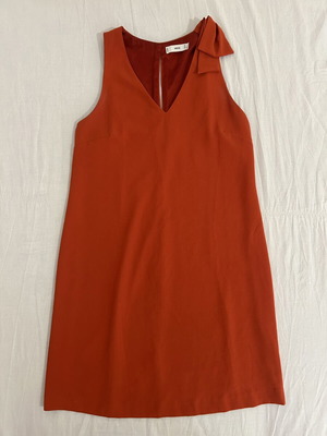 Mango summer dress like new, red, size M