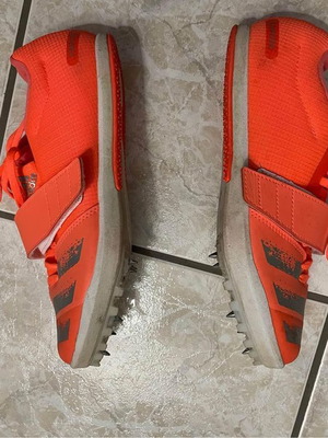 Adidas Spikes παπούτσια στίβου μεταχειρισμένα, νούμερο 40, πορτοκαλί