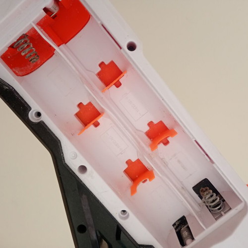 Nerf N-Strike Longshot CS-6 blaster used with Ultra 1 Nerf automatic gift
