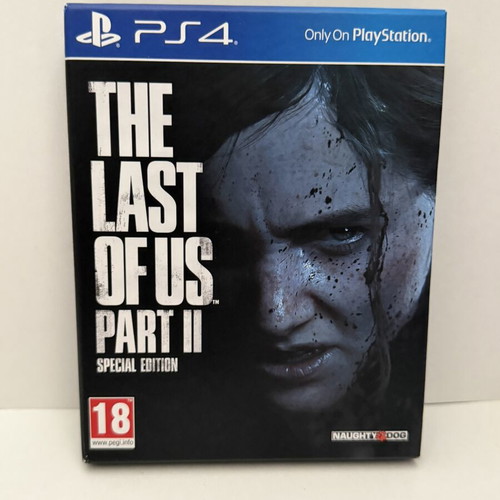 The Last of Us Part II Special Edition PS4 like new, steelbook & artbook