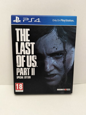 The Last of Us Part II Special Edition PS4 like new, steelbook & artbook