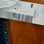 Celestino evening dress new, shiny, size M