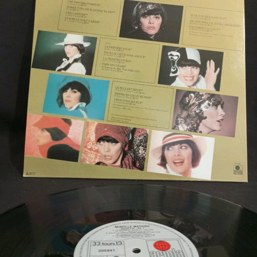 Mireille Mathieu Disque d'Or vinyl like new, pop