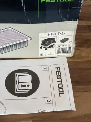 Festool HF-CT/2 Vacuum Cleaner Filters new