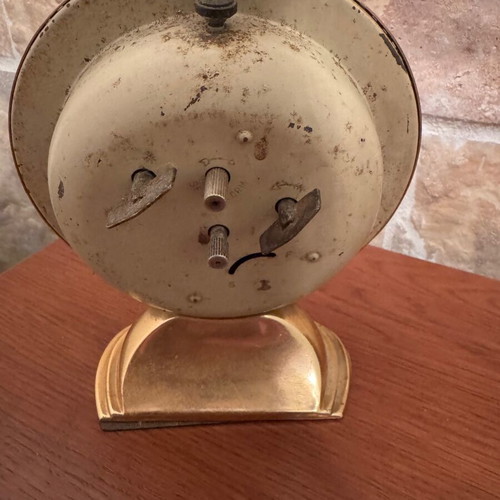 Vintage Equity tabletop clock used, antique analog