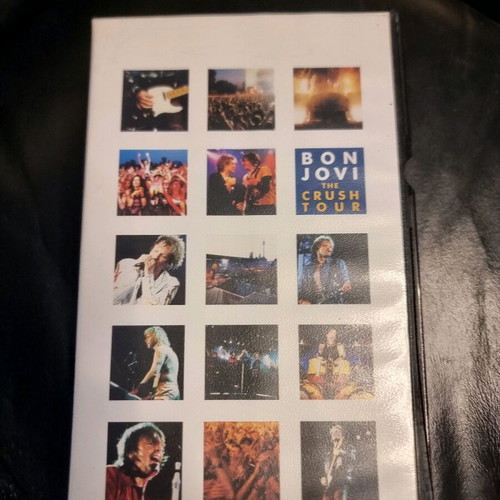 Bon Jovi The Crush Tour VHS used, rock