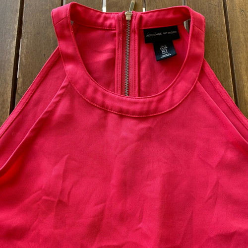 Adrienne Vittadini women's blouse like new, pink, size S