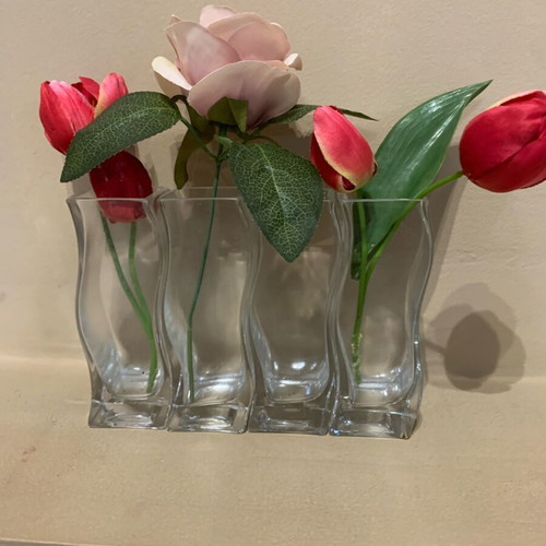 Decorative vases like new, set of 4 small