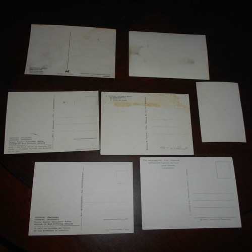 Ioannina 7 postcards used with Epirus and Metsovo themes