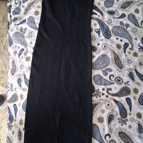 Black midi dress new, size M
