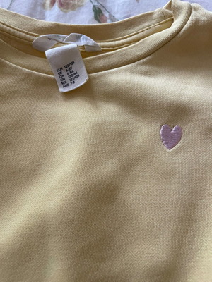 Φούτερ H&M σαν καινούργιο για κορίτσι 8 ετών, κίτρινο